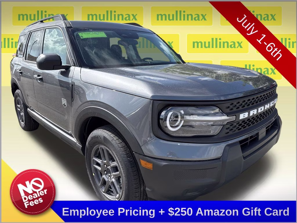 2026 Carbonized Gray Metallic Ford Bronco Sport Big Bend 4X4 SUV