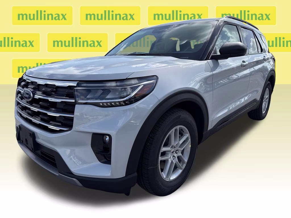 2026 Space White Metallic Ford Explorer Active RWD SUV