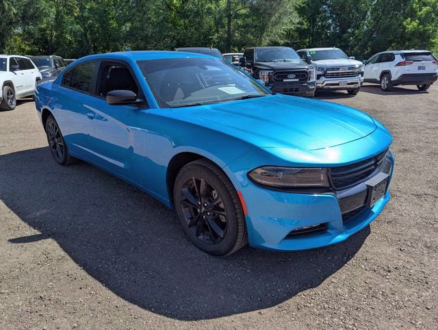 2023 B5 Blue Pearlcoat Dodge Charger SXT AWD Sedan