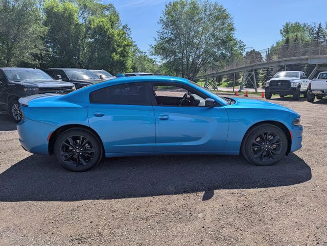 2023 B5 Blue Pearlcoat Dodge Charger SXT AWD Sedan