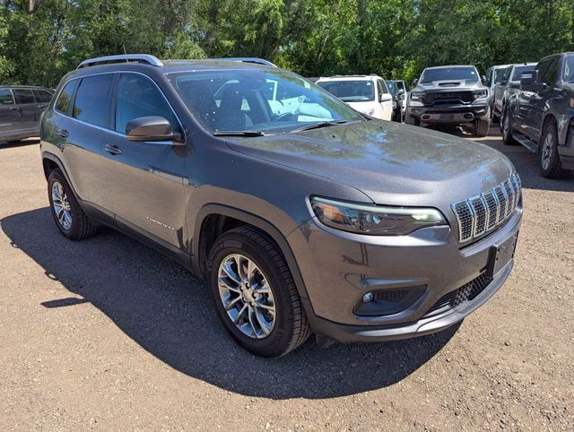 2021 Granite Crystal Metallic Clearcoat Jeep Cherokee Latitude Lux 4X4 SUV
