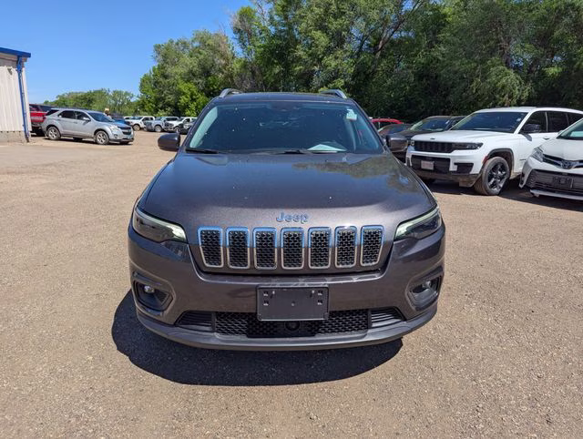 2021 Granite Crystal Metallic Clearcoat Jeep Cherokee Latitude Lux 4X4 SUV
