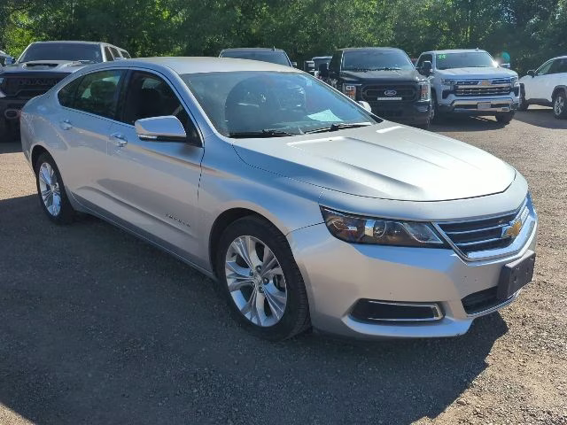 2015 Silver Chevrolet Impala LT FWD Sedan