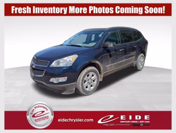 2012 Blue Chevrolet Traverse LS FWD SUV