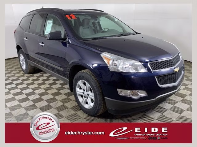 2012 Dark Blue Metallic Chevrolet Traverse LS FWD SUV