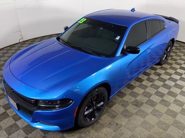 2023 B5 Blue Pearlcoat Dodge Charger SXT AWD Sedan
