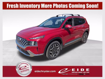 2022 Calypso Red Hyundai Santa Fe Limited SUV