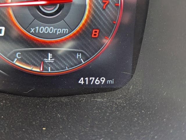 2022 Calypso Red Hyundai Santa Fe Limited FWD SUV