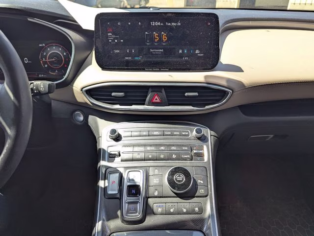 2022 Calypso Red Hyundai Santa Fe Limited FWD SUV