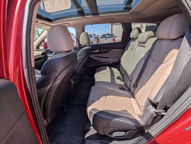 2022 Calypso Red Hyundai Santa Fe Limited FWD SUV