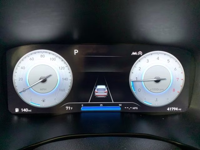 2022 Calypso Red Hyundai Santa Fe Limited FWD SUV