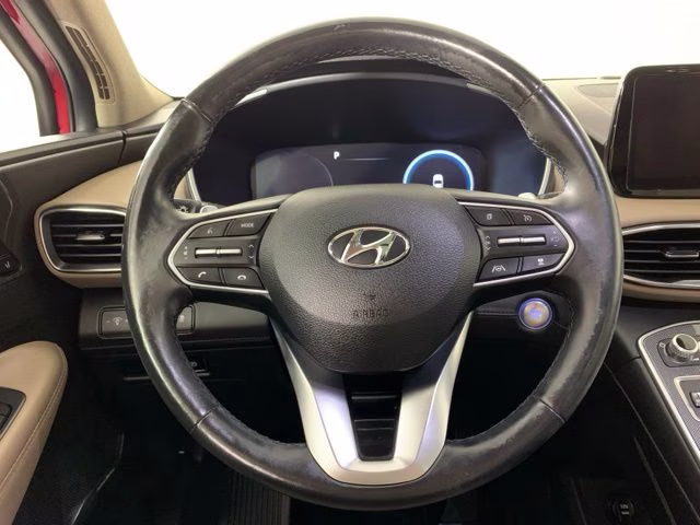 2022 Calypso Red Hyundai Santa Fe Limited FWD SUV