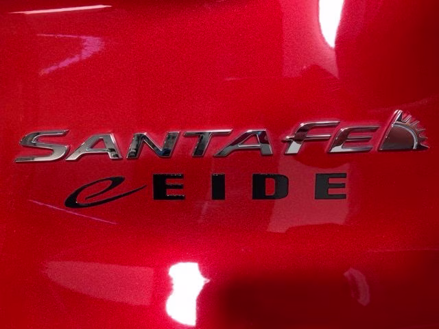 2022 Calypso Red Hyundai Santa Fe Limited FWD SUV
