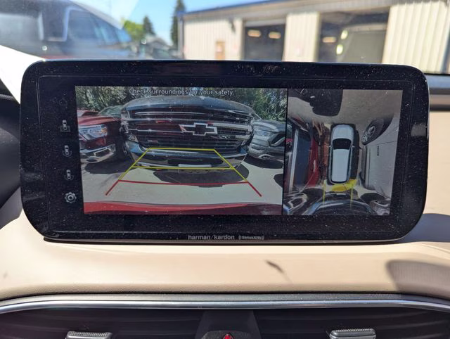2022 Calypso Red Hyundai Santa Fe Limited FWD SUV
