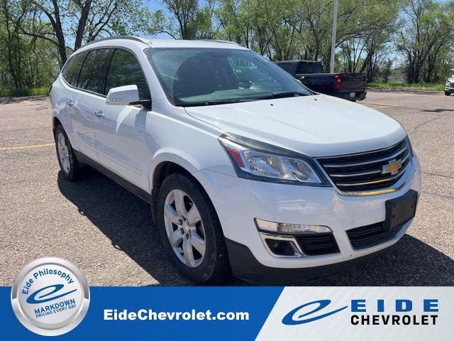 2017 Summit White Chevrolet Traverse LT AWD SUV