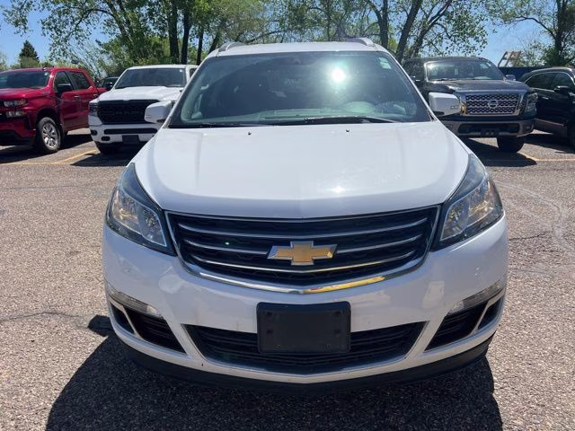 2017 Summit White Chevrolet Traverse LT AWD SUV