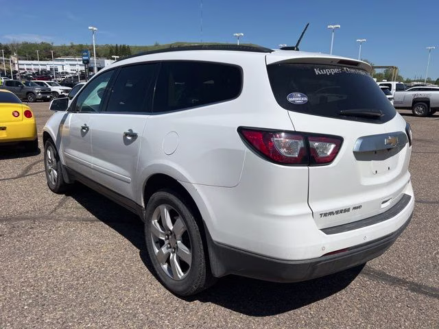 2017 Summit White Chevrolet Traverse LT AWD SUV
