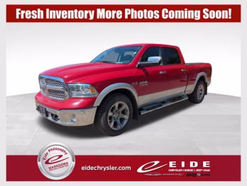 2017 Flame Red Clearcoat Ram 1500 Laramie 4X4 Truck
