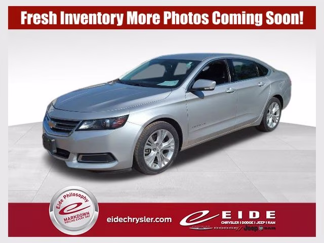 2015 Silver Chevrolet Impala LT FWD Sedan