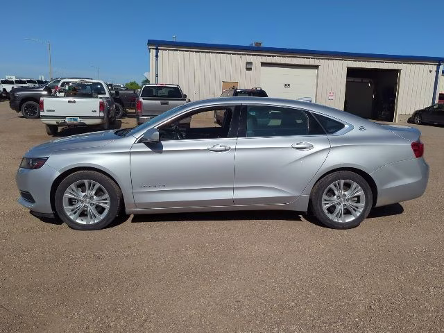 2015 Silver Chevrolet Impala LT FWD Sedan