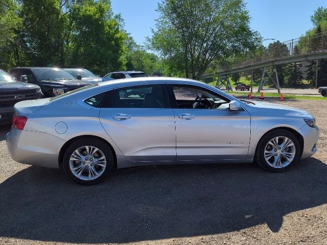 2015 Silver Chevrolet Impala LT FWD Sedan