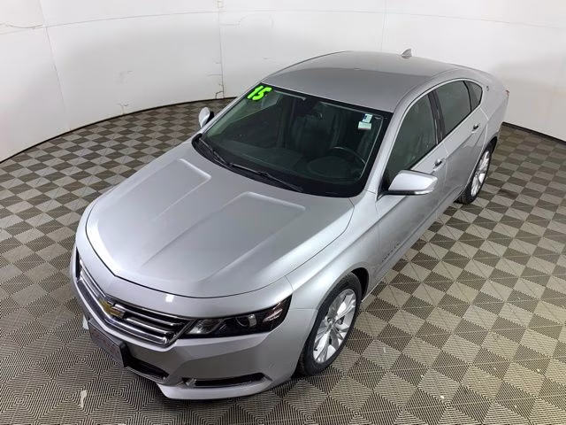 2015 Silver Ice Metallic Chevrolet Impala LT FWD Sedan