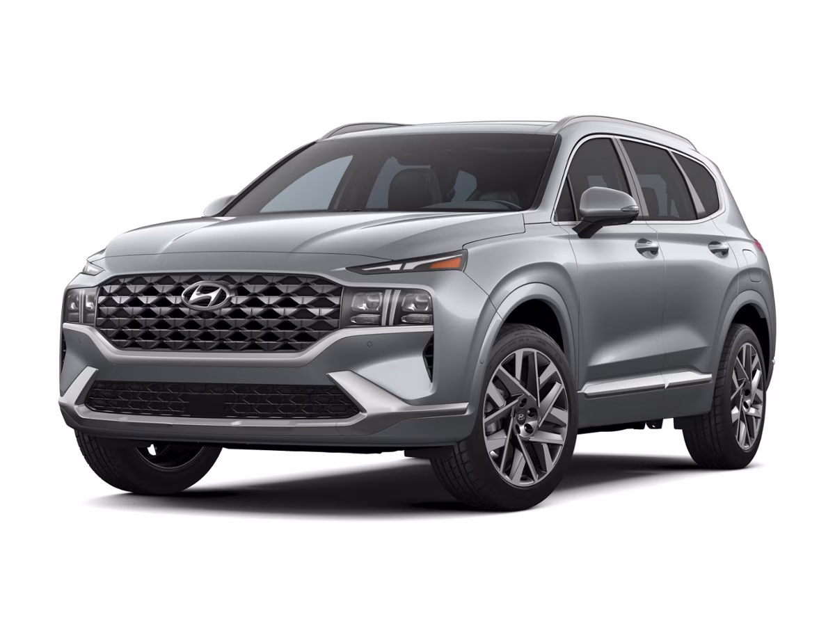 2022 Calypso Red Hyundai Santa Fe Limited FWD SUV