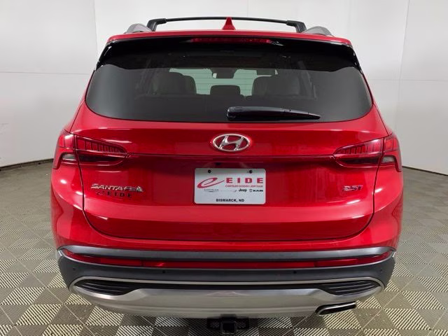 2022 Calypso Red Hyundai Santa Fe Limited FWD SUV