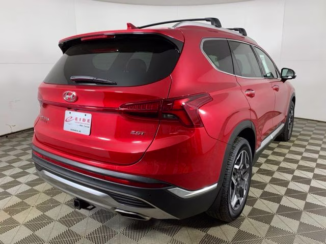 2022 Calypso Red Hyundai Santa Fe Limited FWD SUV