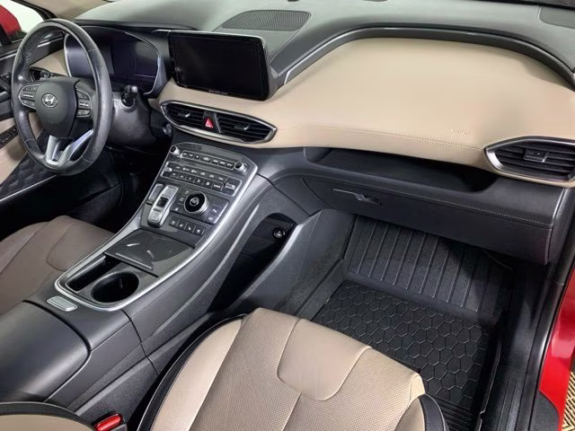 2022 Calypso Red Hyundai Santa Fe Limited FWD SUV
