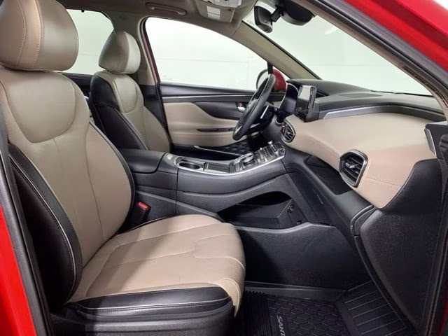 2022 Calypso Red Hyundai Santa Fe Limited FWD SUV