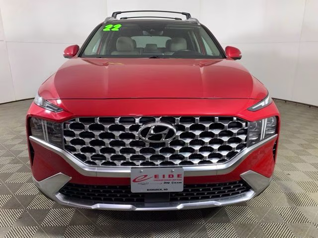 2022 Calypso Red Hyundai Santa Fe Limited FWD SUV