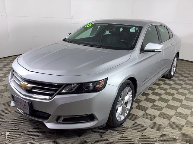 2015 Silver Ice Metallic Chevrolet Impala LT FWD Sedan