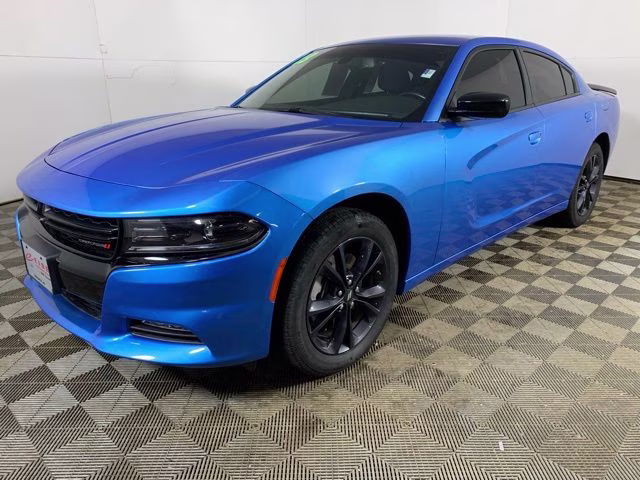 2023 B5 Blue Pearlcoat Dodge Charger SXT AWD Sedan