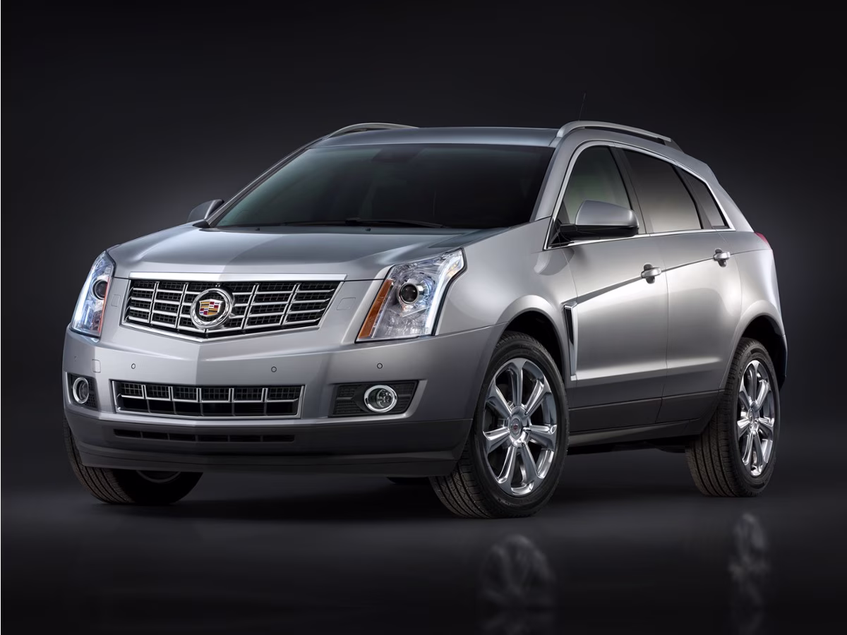 2014 Radiant Silver Metallic Cadillac SRX Luxury AWD SUV