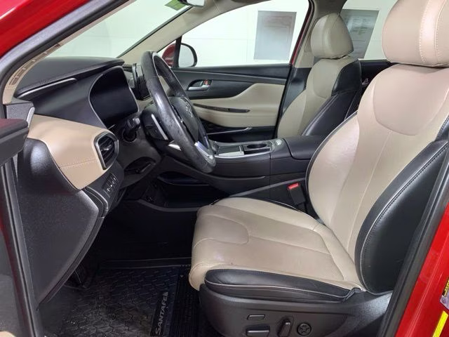 2022 Calypso Red Hyundai Santa Fe Limited FWD SUV