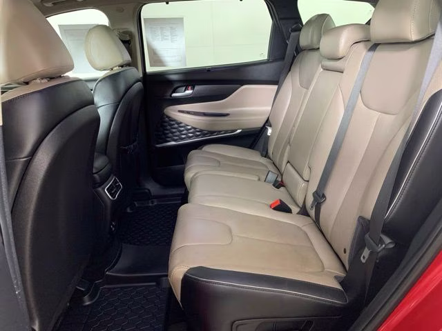 2022 Calypso Red Hyundai Santa Fe Limited FWD SUV