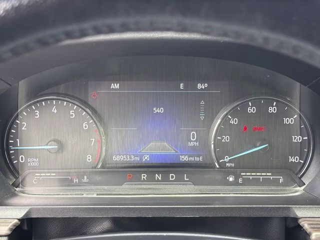 2021 Blue Metallic Ford Explorer Limited RWD SUV