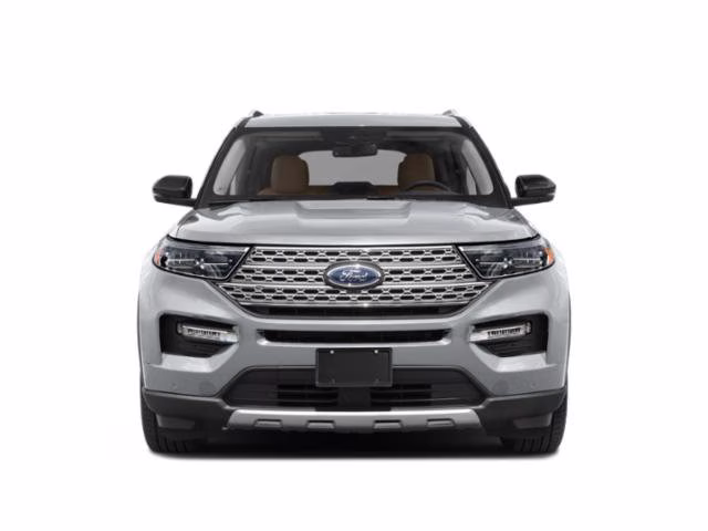 2021 Blue Metallic Ford Explorer Limited RWD SUV