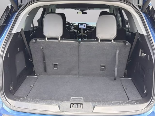 2021 Blue Metallic Ford Explorer Limited RWD SUV