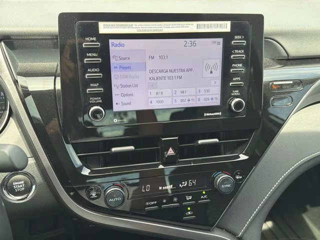 2024 Celestial Silver Metallic Toyota Camry SE FWD Sedan