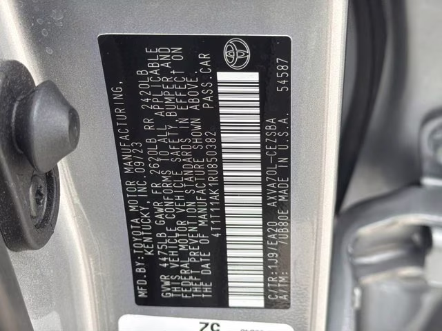 2024 Celestial Silver Metallic Toyota Camry SE FWD Sedan