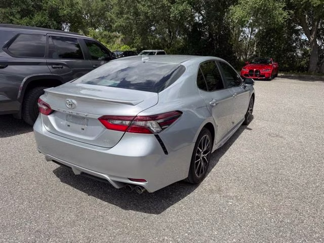 2024 Celestial Silver Metallic Toyota Camry SE FWD Sedan