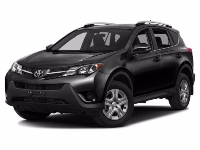 2015 Black Toyota RAV4 Limited AWD SUV
