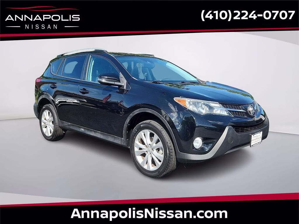 2015 Black Toyota RAV4 Limited AWD SUV