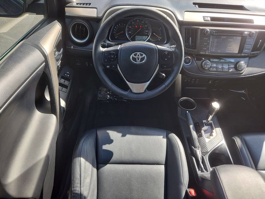 2015 Black Toyota RAV4 Limited AWD SUV