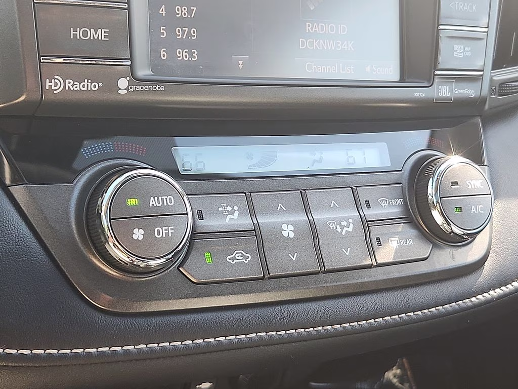 2015 Black Toyota RAV4 Limited AWD SUV