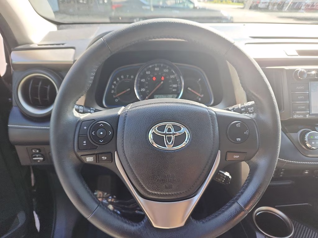 2015 Black Toyota RAV4 Limited AWD SUV