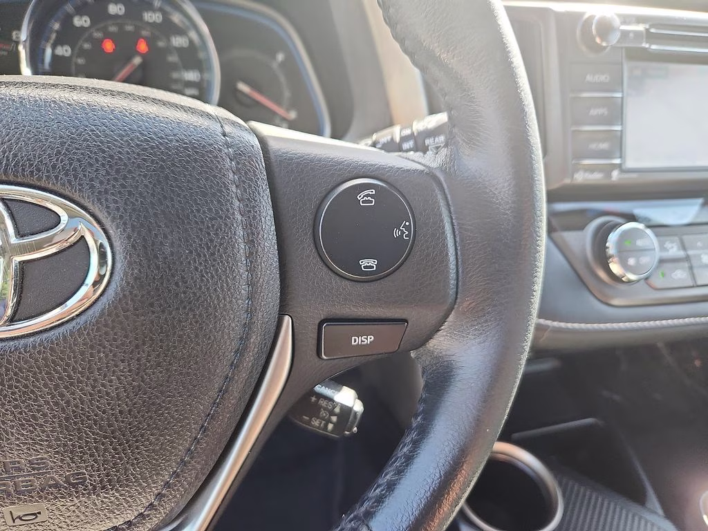 2015 Black Toyota RAV4 Limited AWD SUV