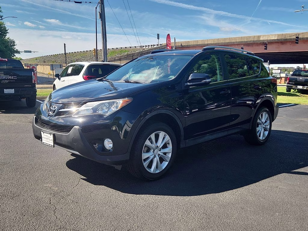2015 Black Toyota RAV4 Limited AWD SUV